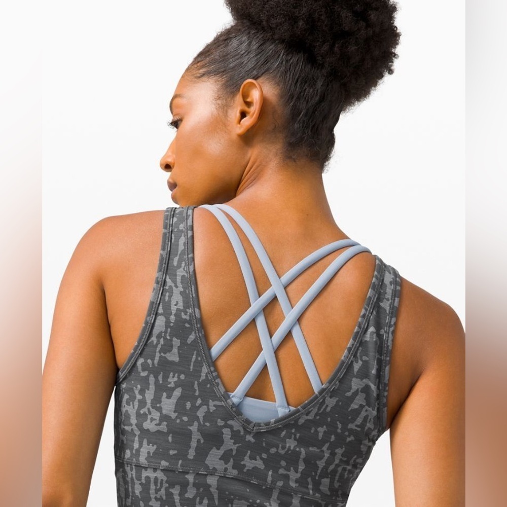 Lululemon Power Pivot Tank Top in Tough Activewear Athleisure Training - Picture 4 of 8